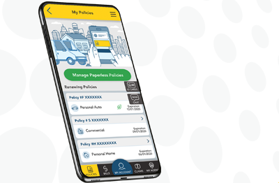 Our award-winning MySelective mobile app helps enhance our customer's insurance experience.